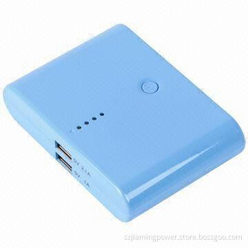 Power Bank with Dual USB Charger, for Smartphones and Tablet PCs, 8,800mAh Capacity